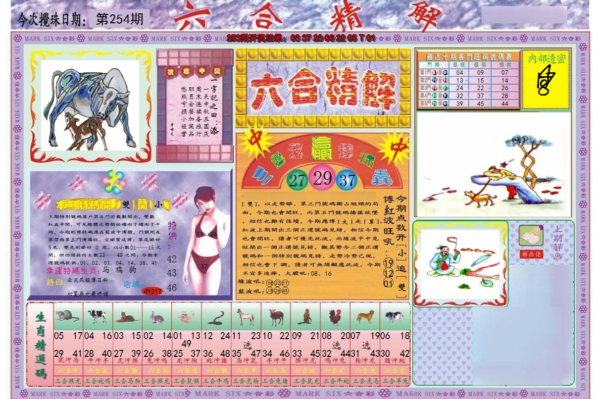 2024254期六合精解A