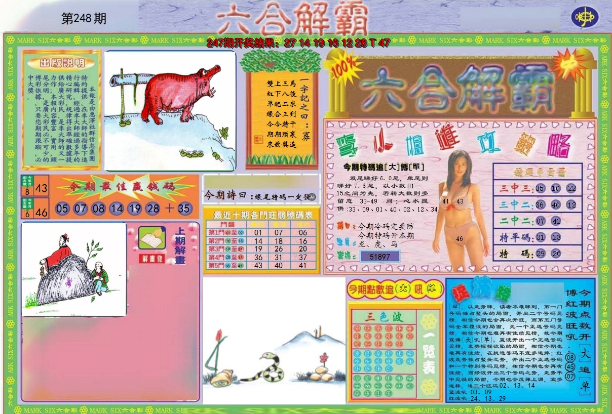 2024248期六合解霸A