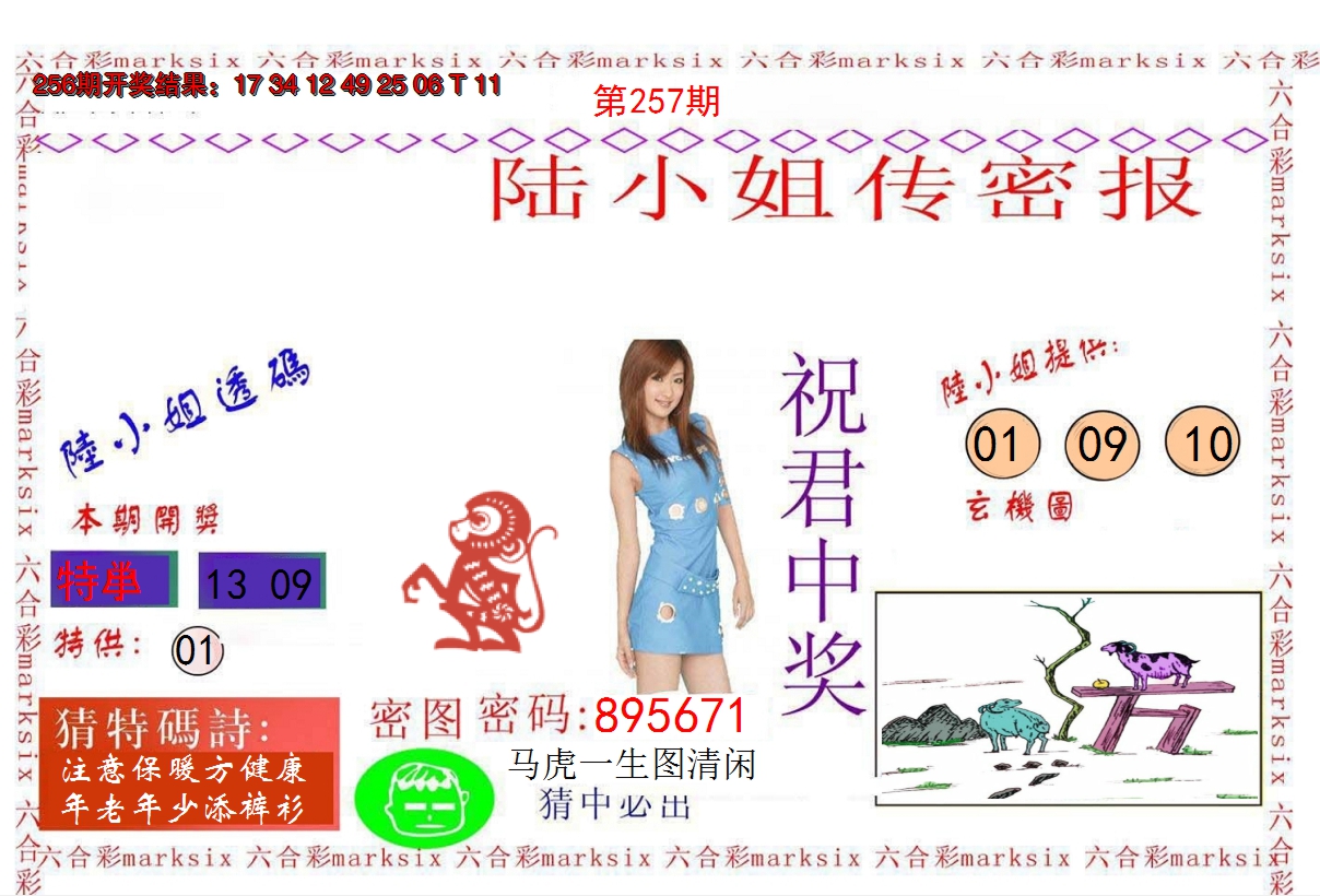 2024257期陆小姐传密A