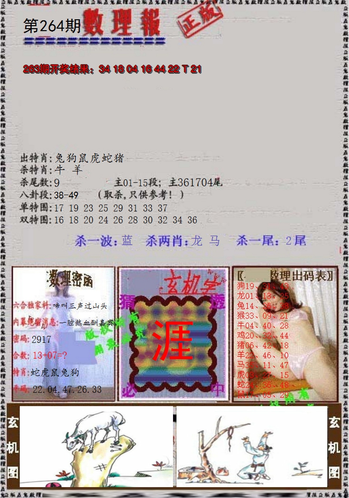 2024264期数理报