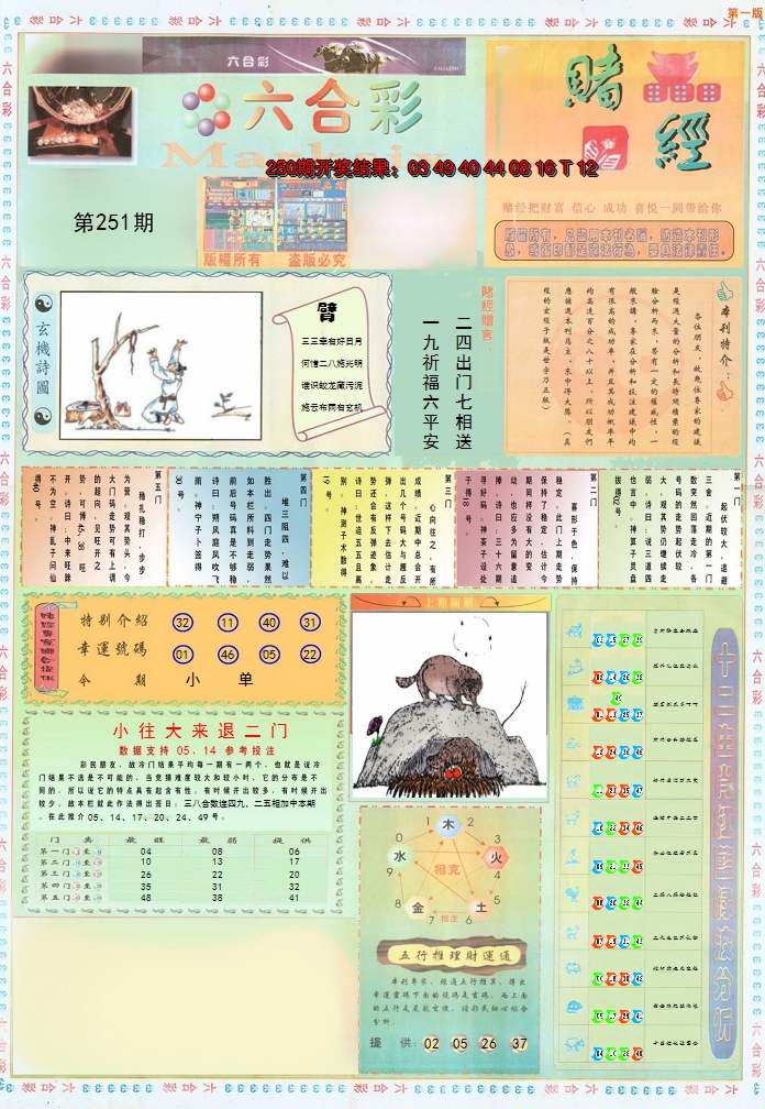 2024251期小赌经A