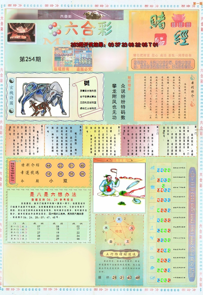 2024254期小赌经A