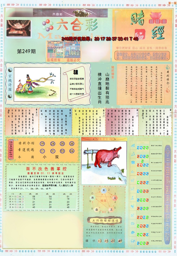 2024249期小赌经A