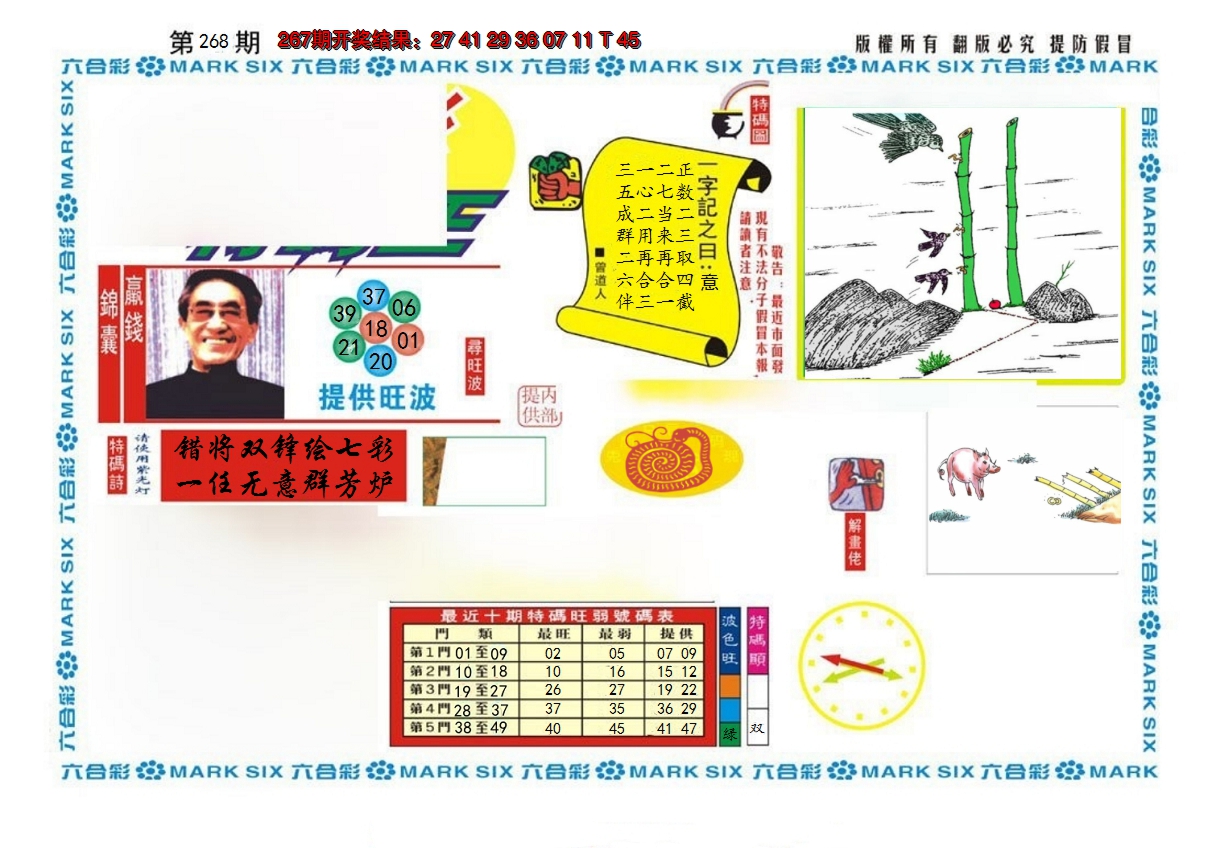 2024268期新特码王