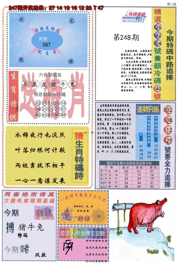 2024248期曾道人内幕消息B