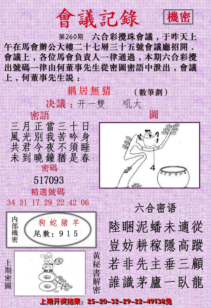 2024260期会议记录