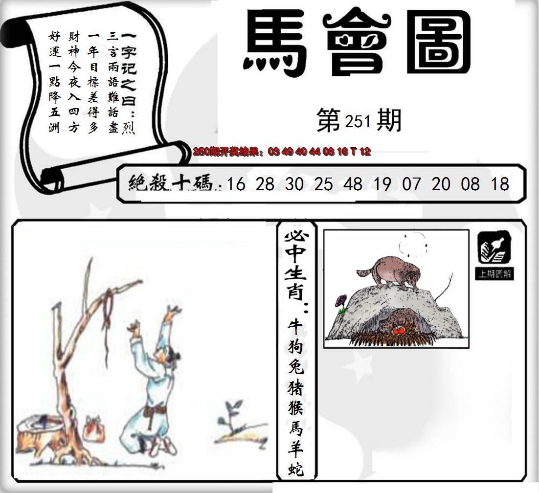 2024251期马会图