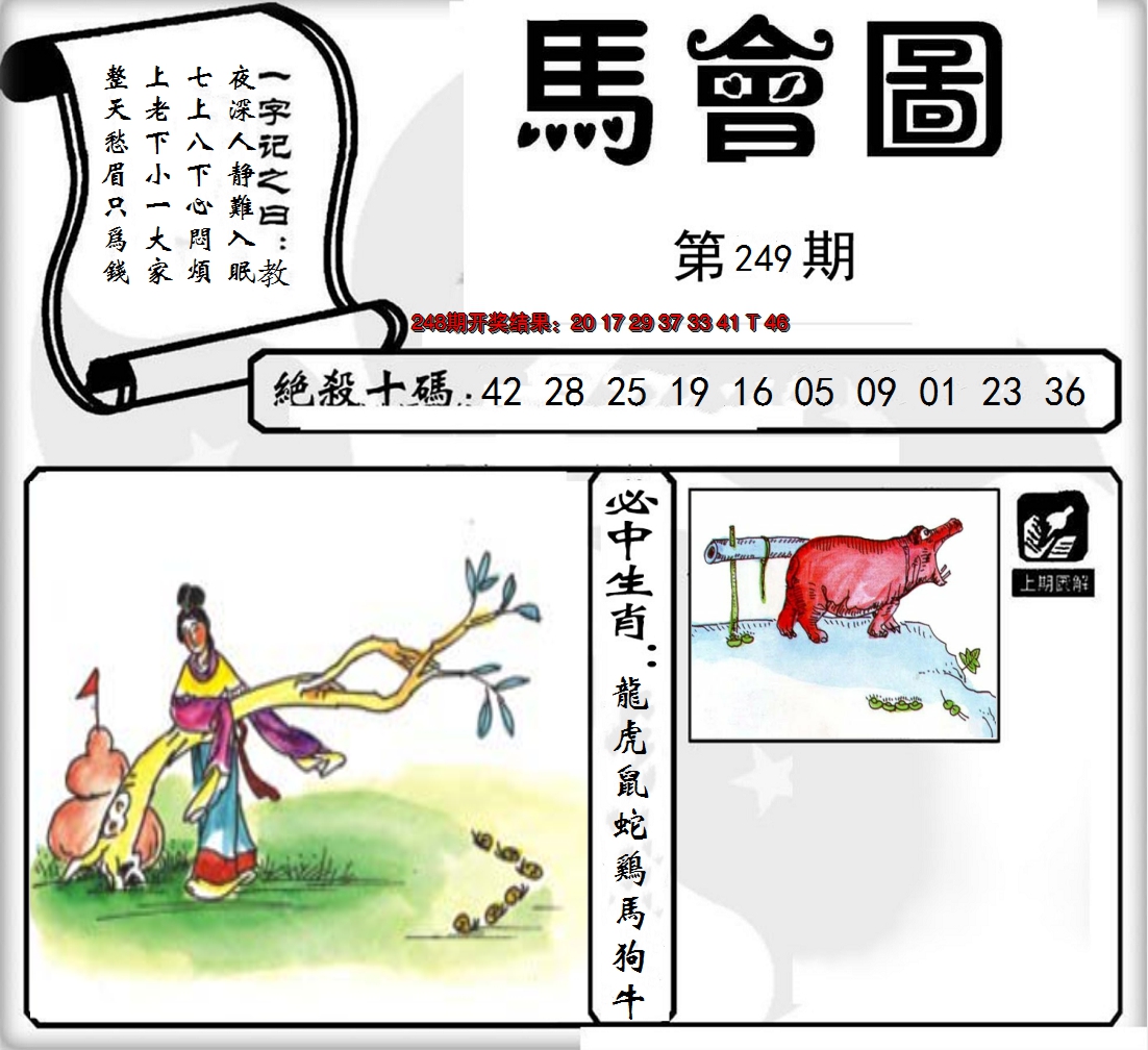 2024249期马会图