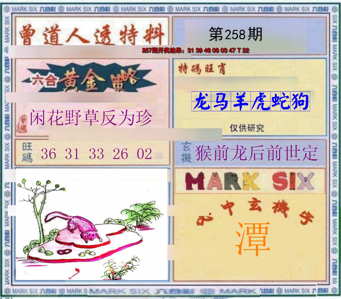 2024258期玄機圖