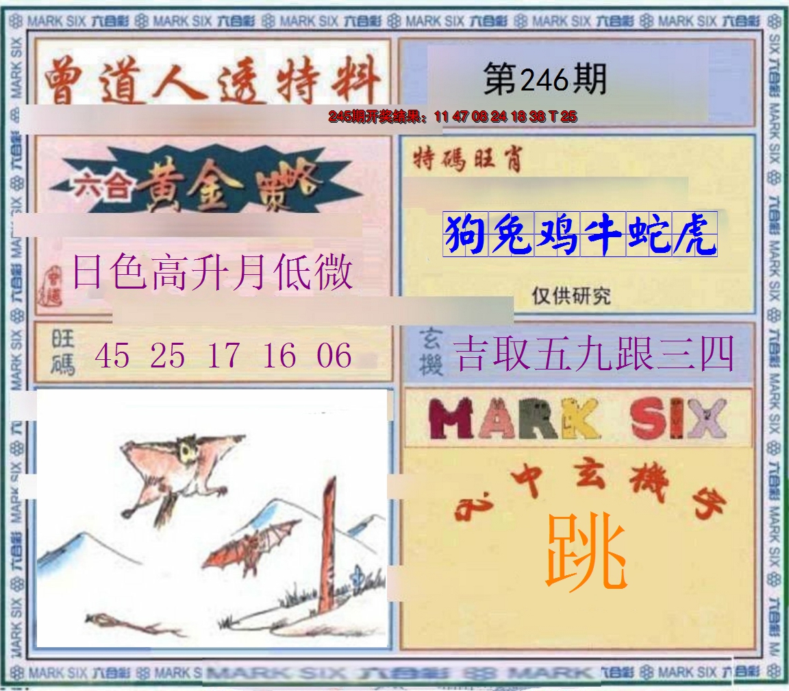 2024246期玄機圖