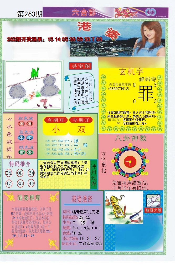 2024263期港婆