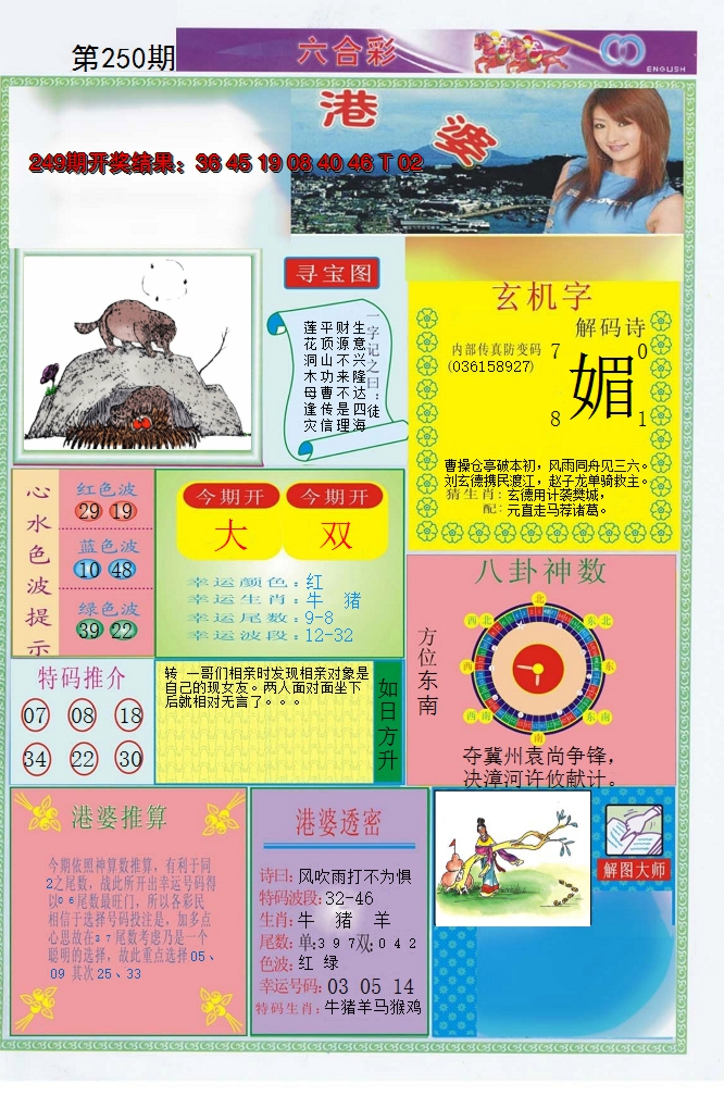 2024250期港婆
