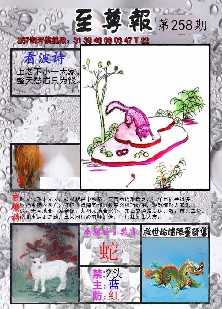 2024258期至尊报