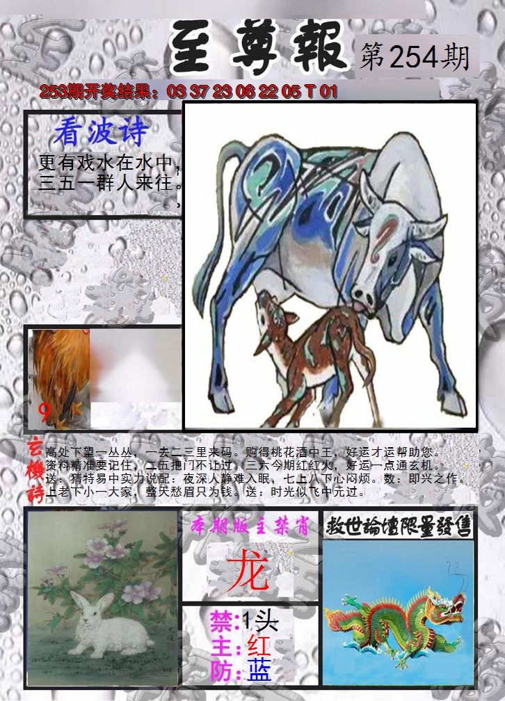 2024254期至尊报