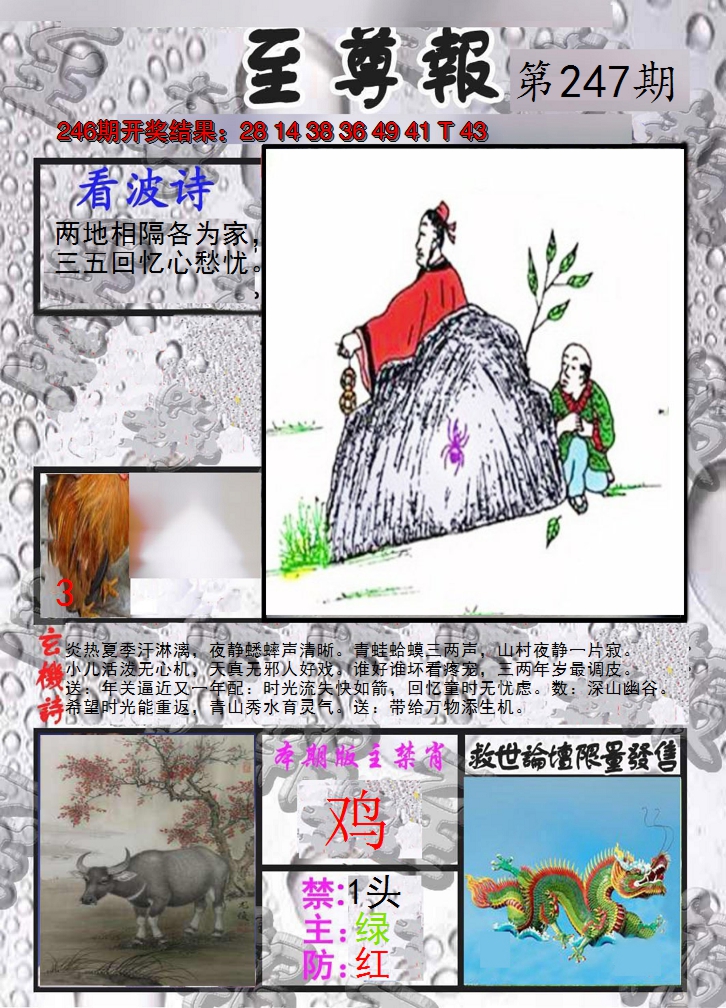 2024247期至尊报