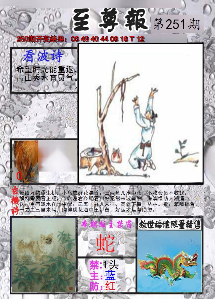 2024251期至尊报