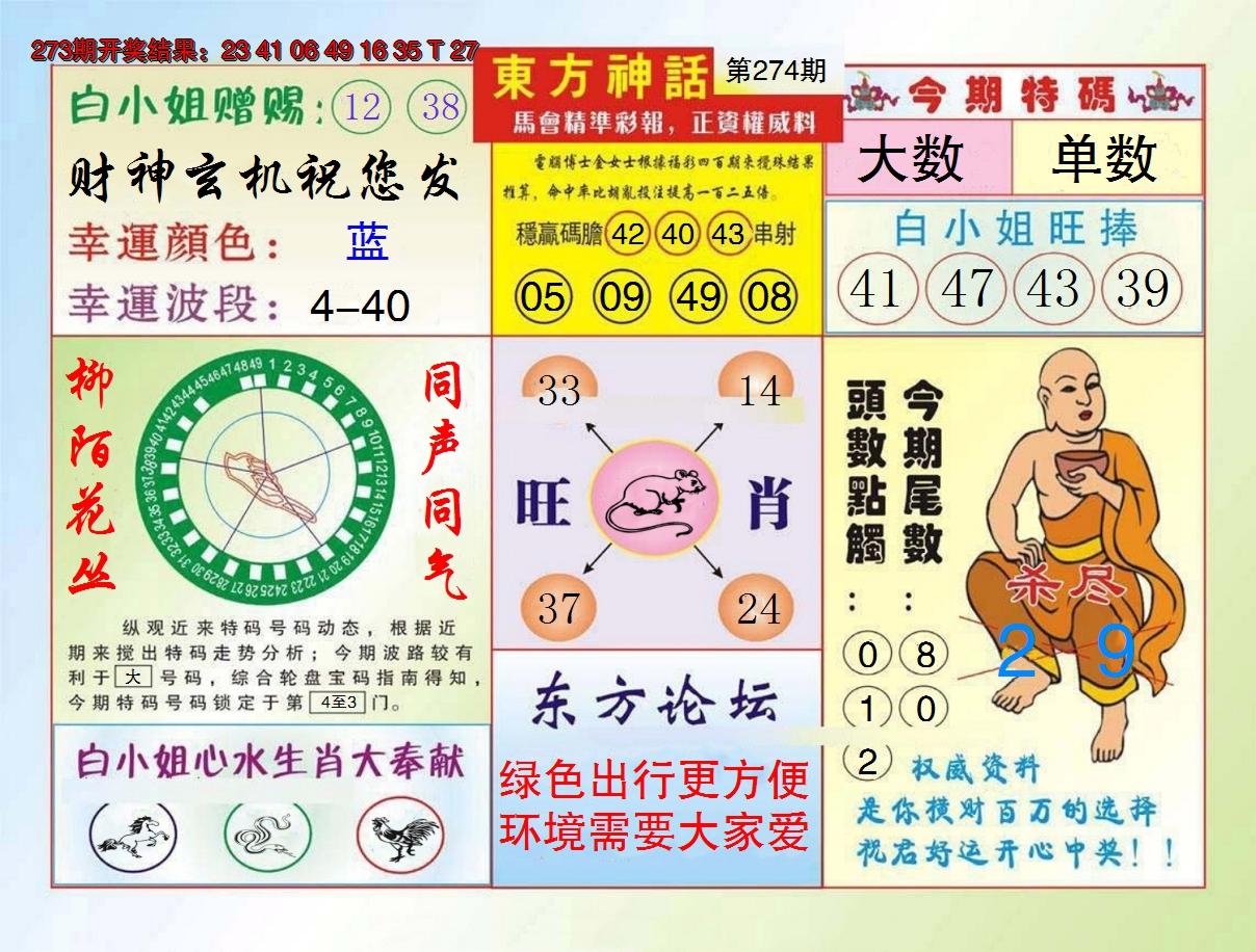 2024274期东方神话