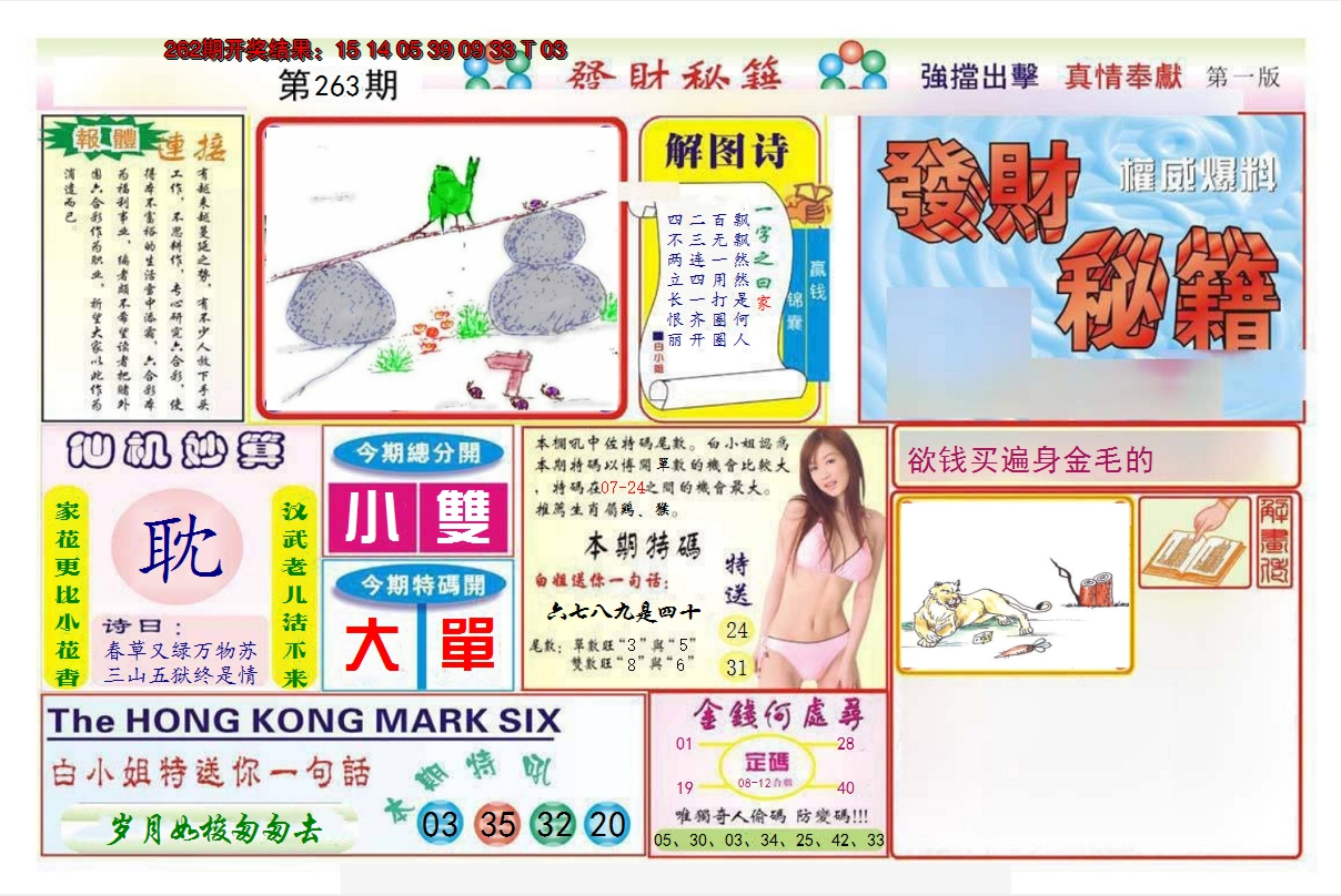2024263期发财秘籍A