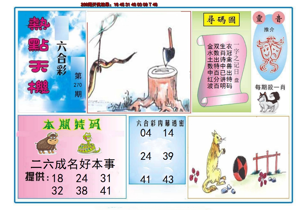 2024270期热点天机