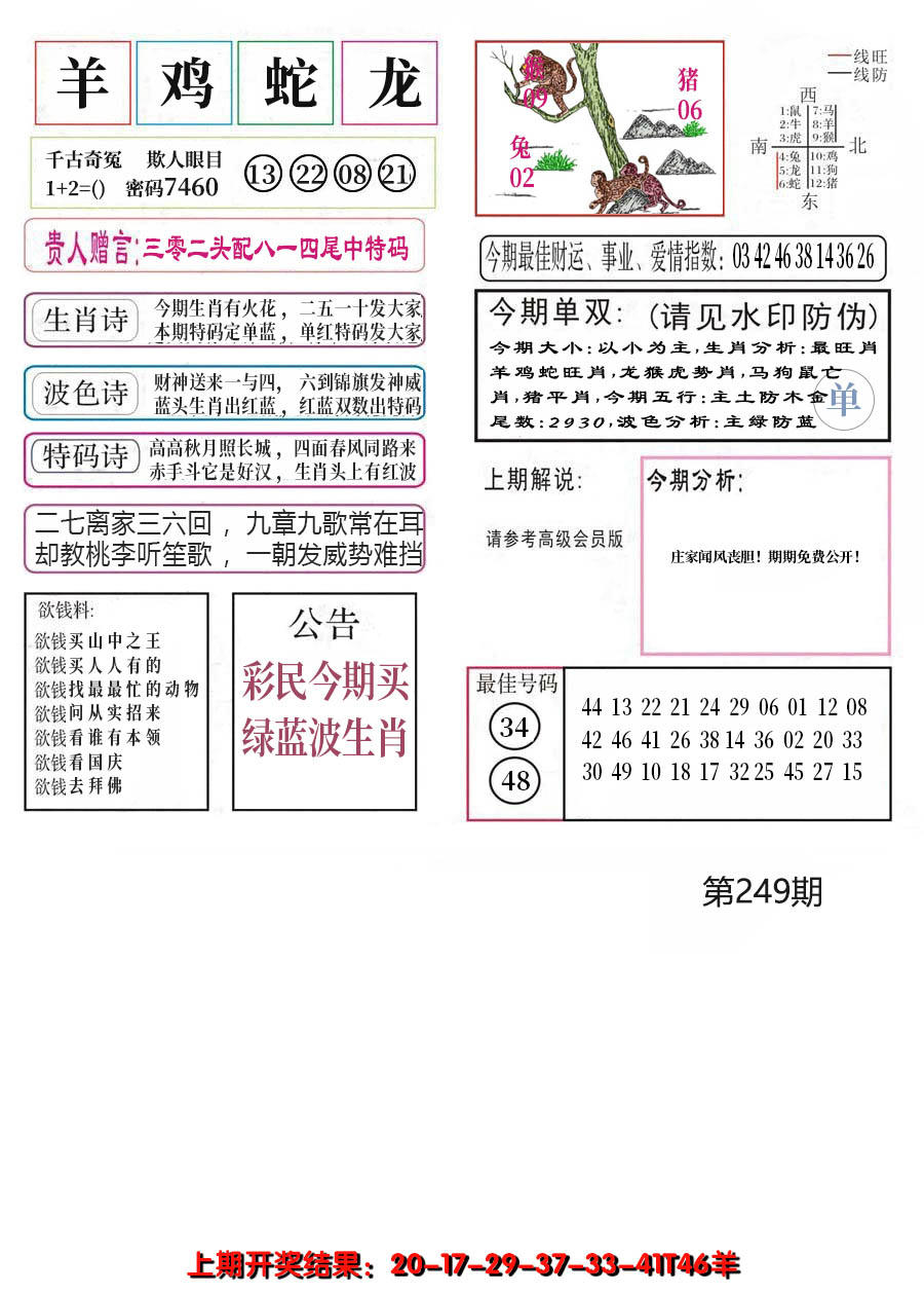 2024249期凤凰闲情A