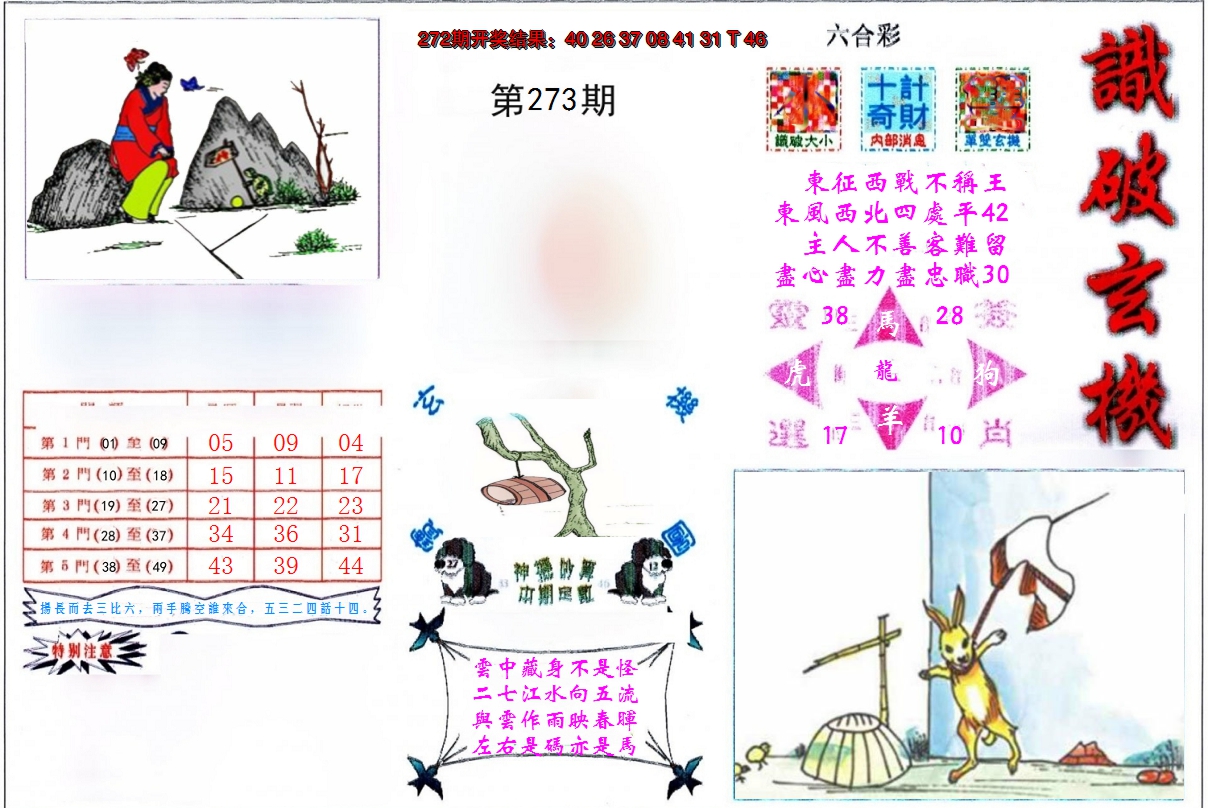 2024273期识破玄机