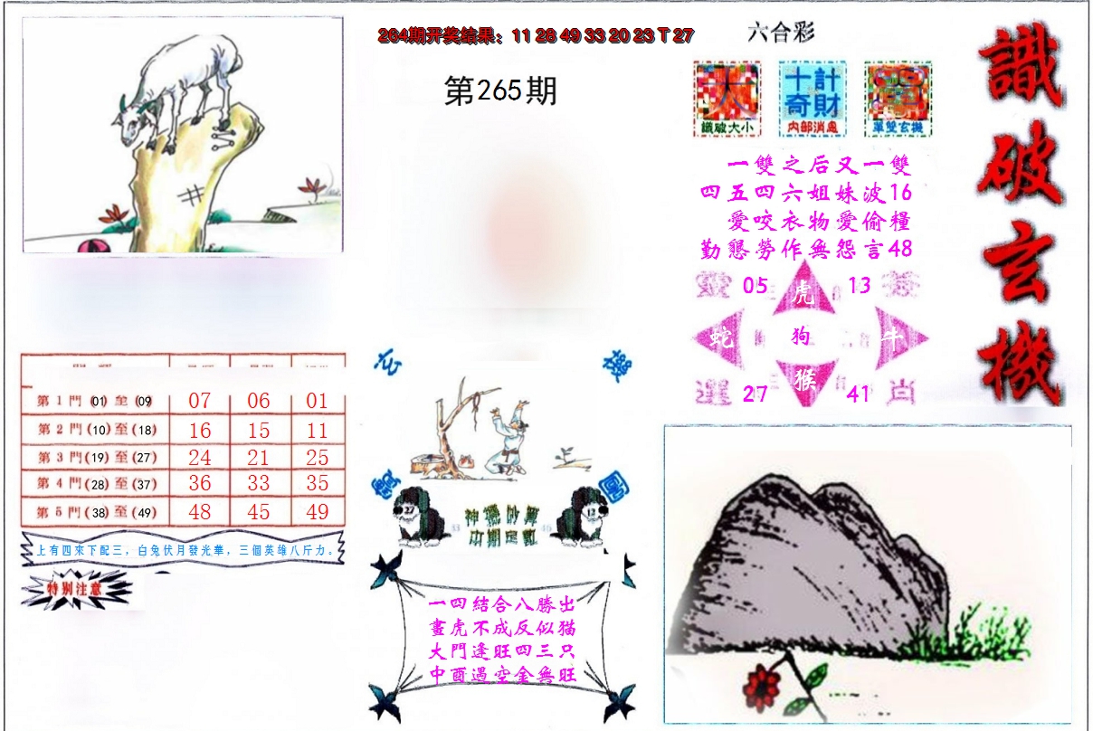 2024265期识破玄机