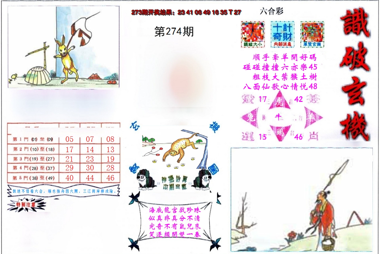 2024274期识破玄机