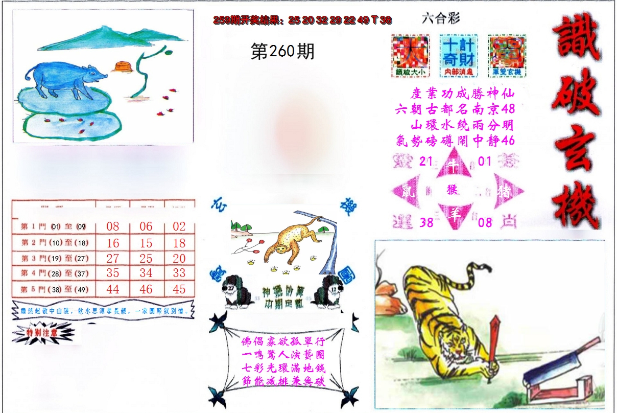 2024260期识破玄机