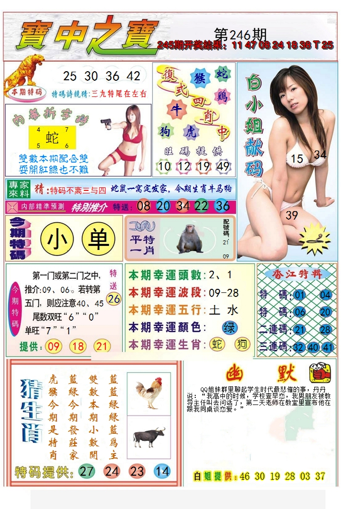 2024246期宝中之宝