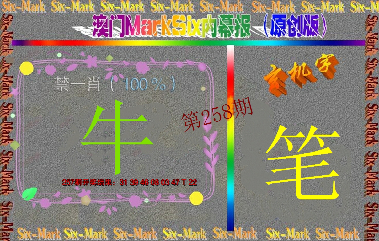 2024258期赛马会内幕报(原创版）