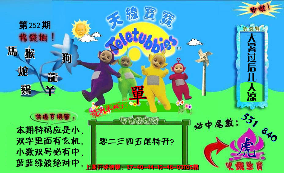 2024252期宝宝特码图