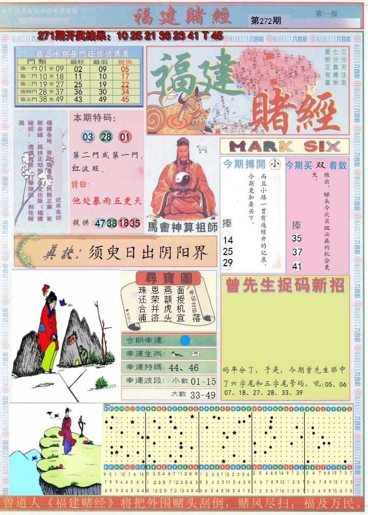 2024272期福建赌经A