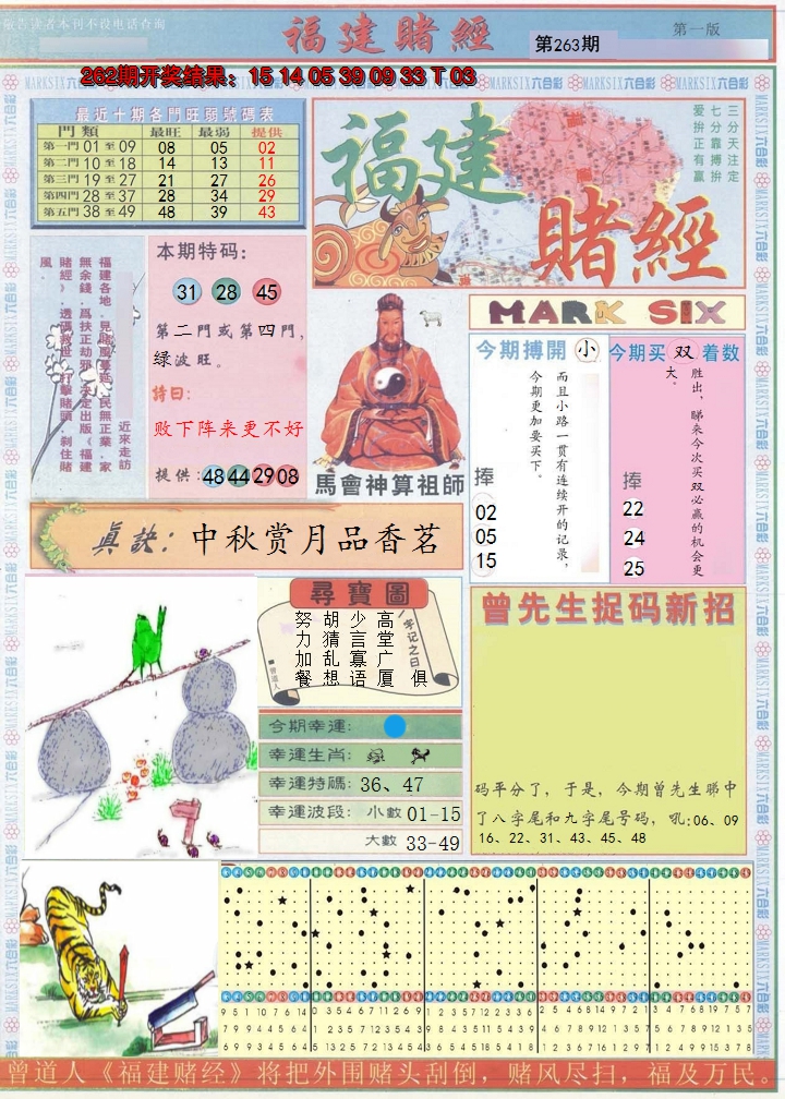 2024263期福建赌经A