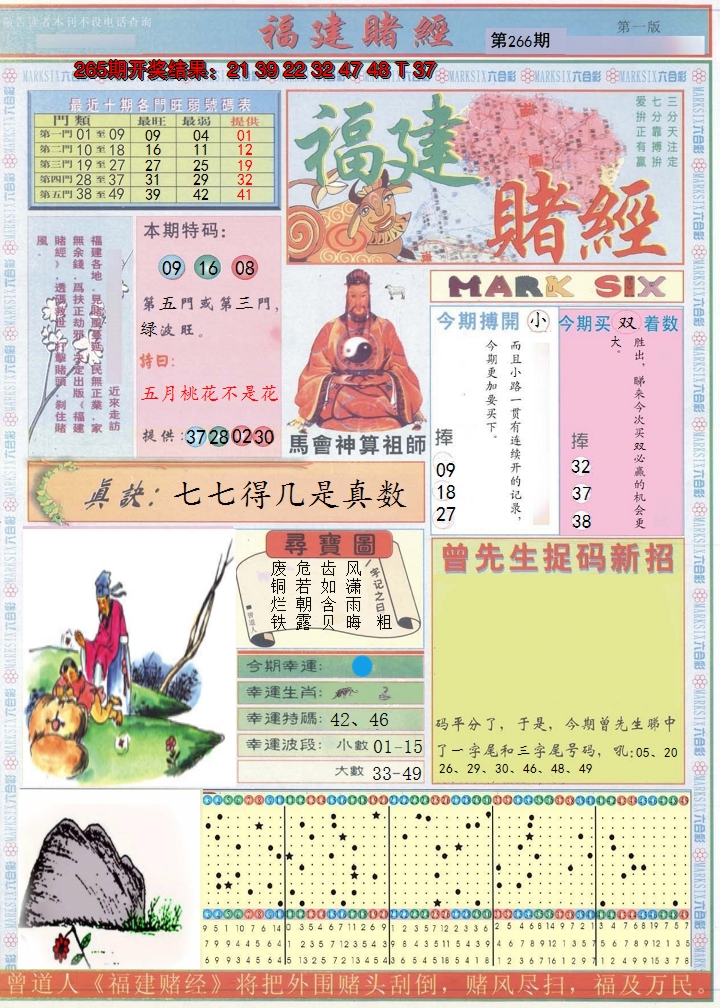 2024266期福建赌经A