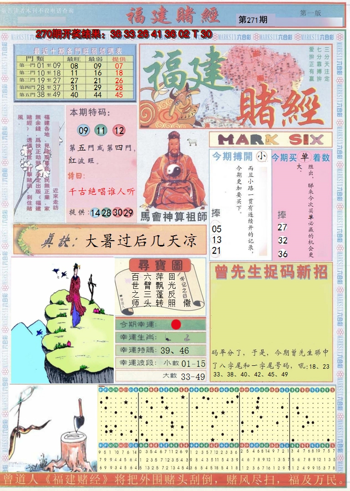 2024271期福建赌经A