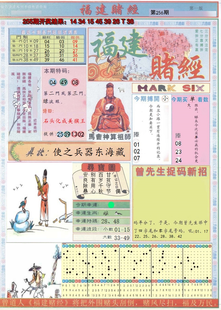2024256期福建赌经A
