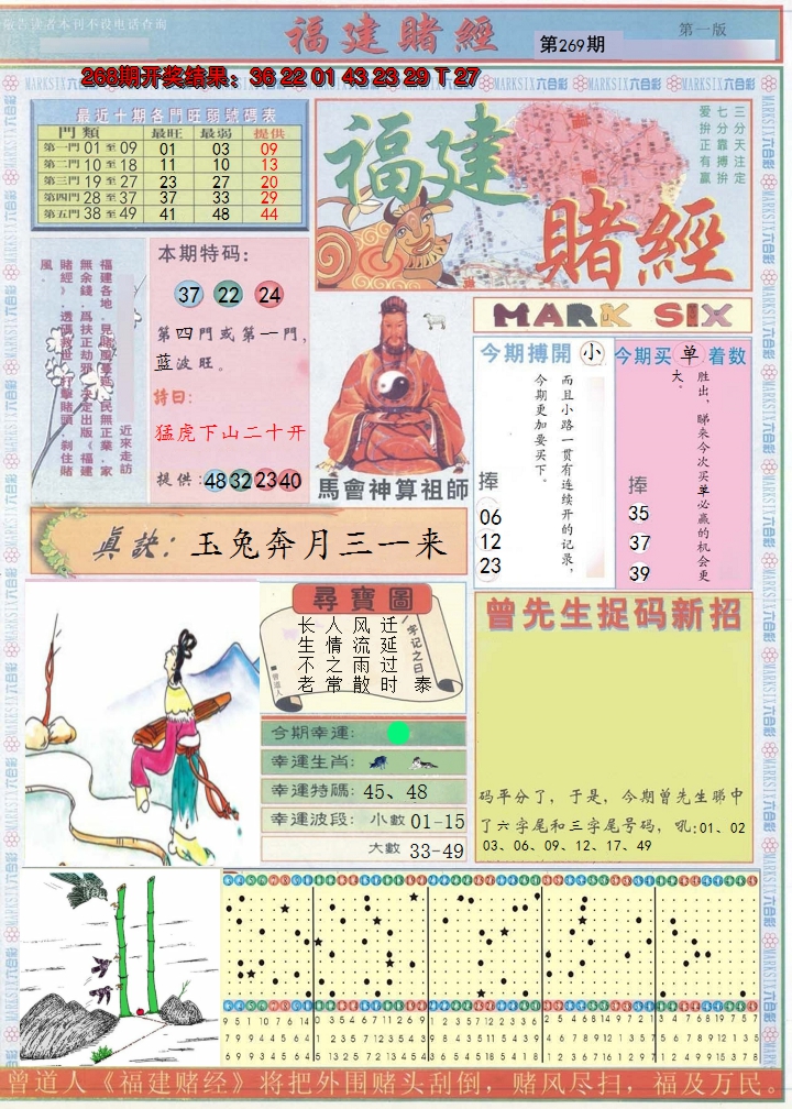 2024269期福建赌经A
