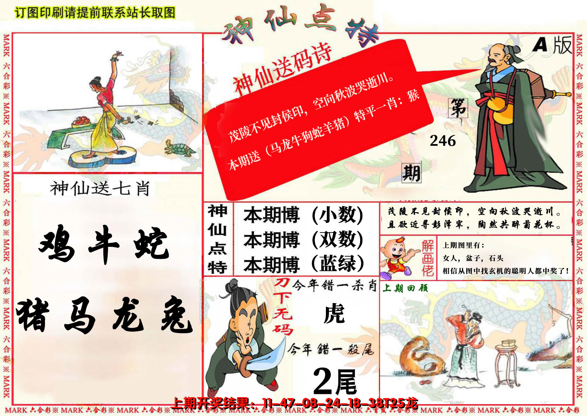 2024246期神仙点特A(精)