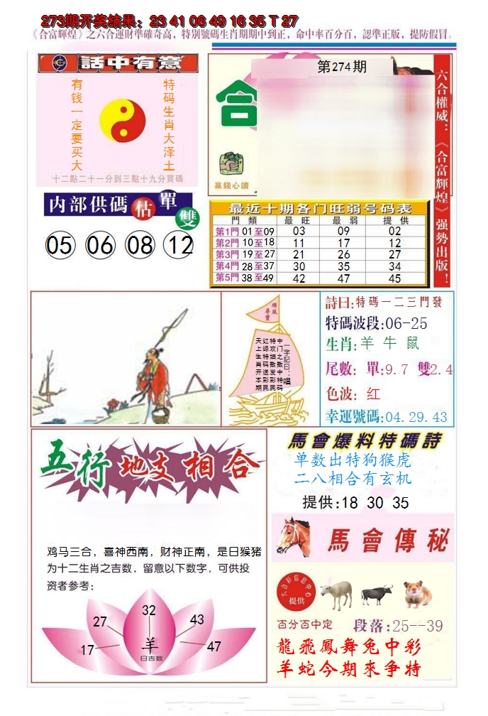 2024274期合富辉煌