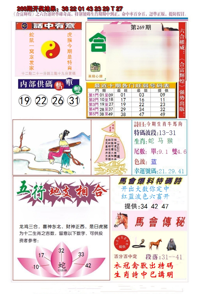 2024269期合富辉煌