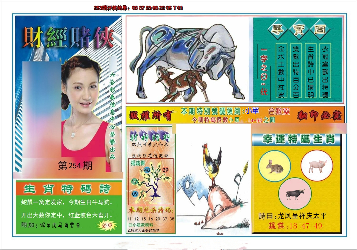 2024254期财经赌侠