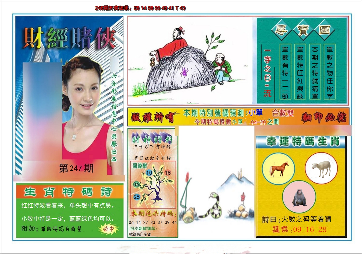 2024247期财经赌侠