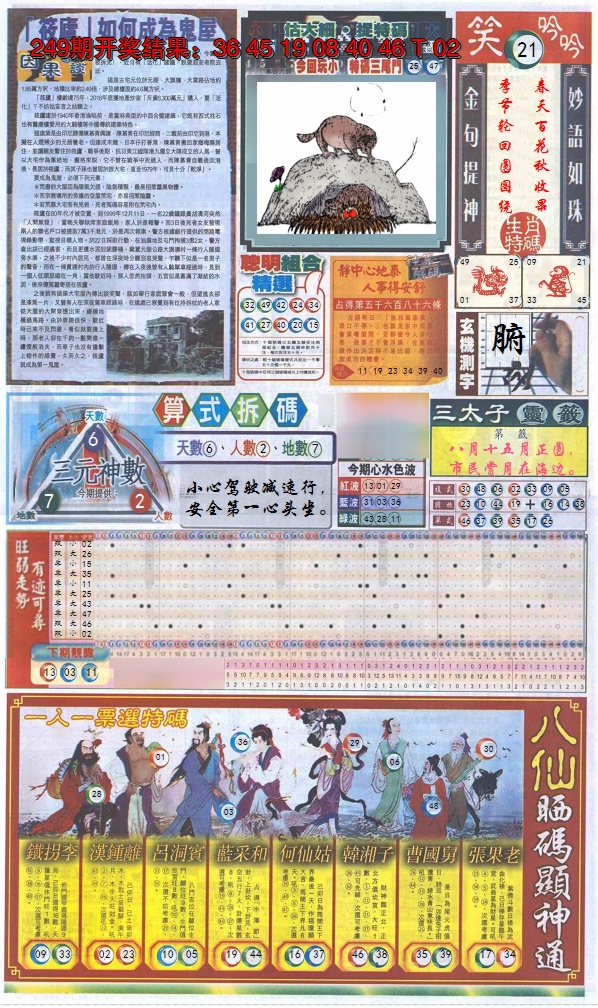 2024250期新报跑狗-1(正面)