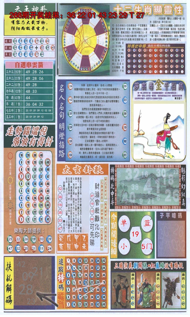 2024269期新报跑狗-2(背面)