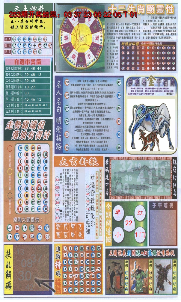 2024254期新报跑狗-2(背面)