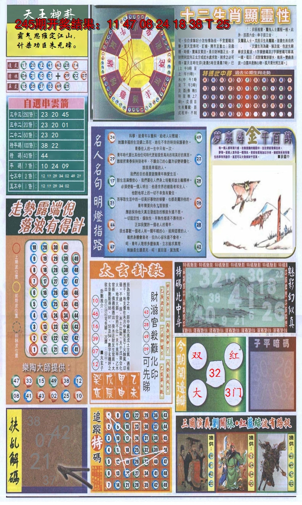 2024246期新报跑狗-2(背面)