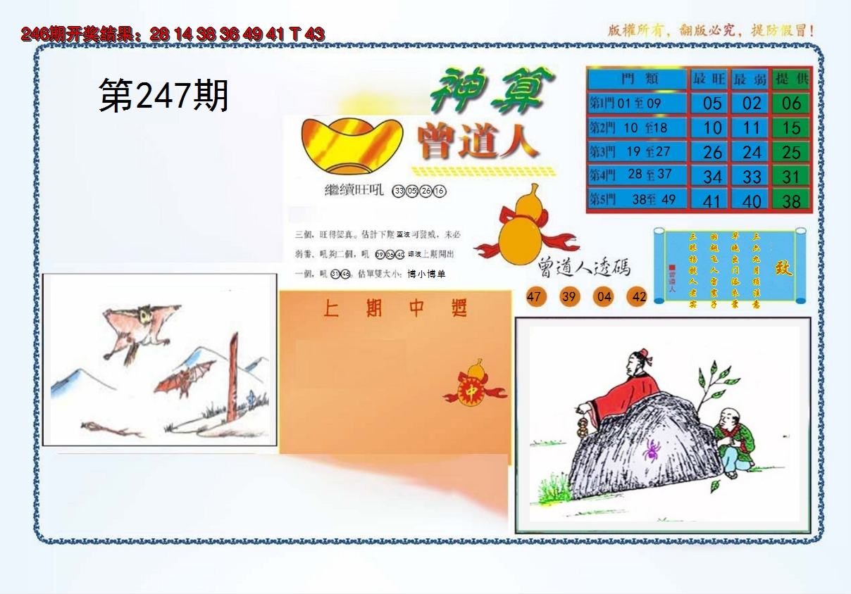 2024247期4-神算
