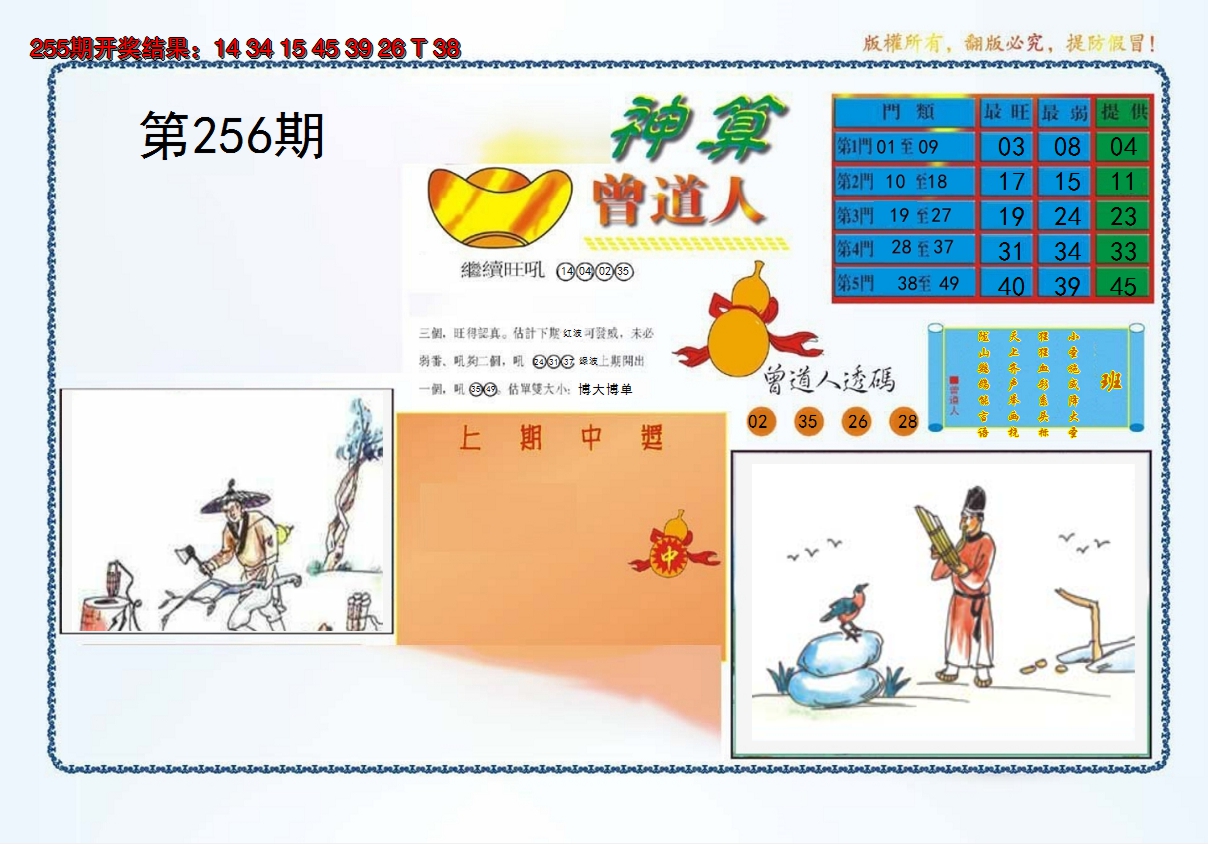 2024256期4-神算