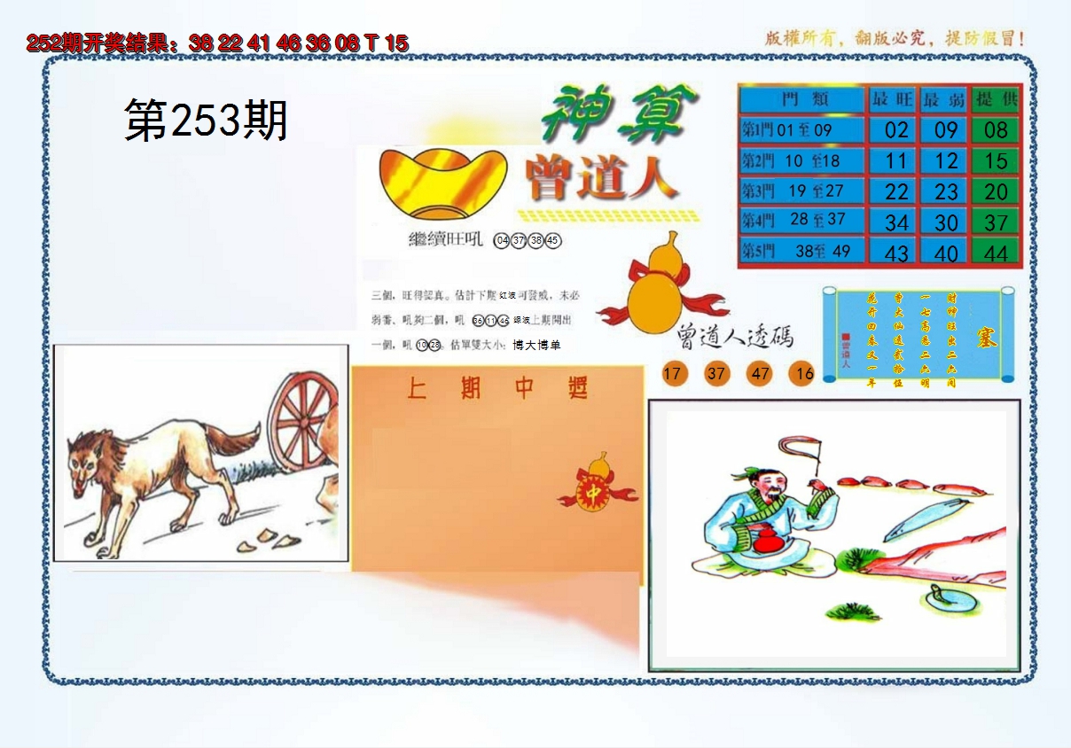 2024253期4-神算