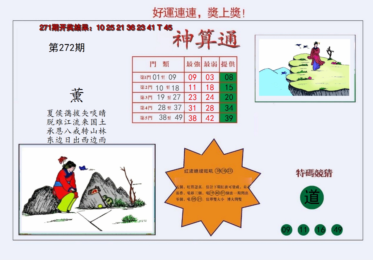2024272期4-台湾神算